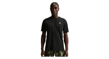 Camiseta de manga corta nike acg solar chase negra para hombre
