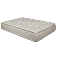 colchon de 33 cm pikolin pillow top con topper doble cara 150x190 cm