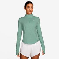 nike swift camiseta de running mujeres - verde claro plateado