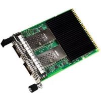 tarjeta de red intel e810cqda2ocpv3g pci express 2 puertos 100gbps verde plata