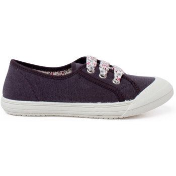 Pisamonas Zapatillas Zapatillas Tela Punta Goma Cordones para niño