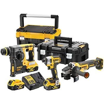 Kit De Herramientas Eléctricas Combo Dewalt Dck305p3t (dcf887+dch273+dcg405)