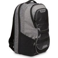targus work  play fitness 156 laptop backpack - grey  black grey