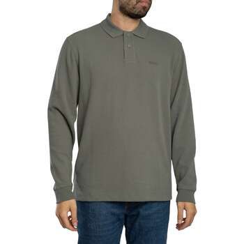 BOSS Polo Polo de manga larga Petempesto para hombre