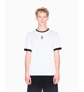 A|X Armani Exchange para hombre. XM002072AF19963U0009 Camiseta essential blanco (M), Casual, Algodón, Manga corta
