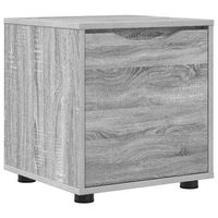 gabinete de bano  armario de bano gris sonoma 405 x 40 x 44 cm