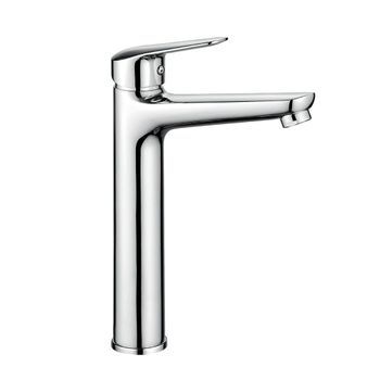 Grifo Alto Para Lavabo En Latón Cromado | Bormio