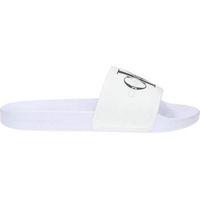 calvin klein jeans sandalias yw0yw00103 slide monogram para mujer