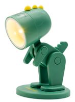 realpower 486257 lampara de mesa led verde