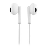 auriculares tnb way con cable usb-c para llamadas y musica microfono blancos