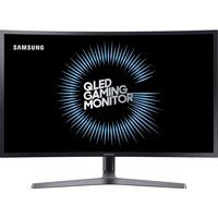 samsung lc32hg70qquxen quad hd 32 curved qled gaming monitor - dark blue grey blue