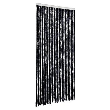 Cortina Antimoscas Chenilla Gris Antracita 100x230 Cm