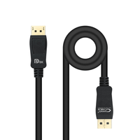 nanocable cable dp 14 certificado vesa dp mm 2m