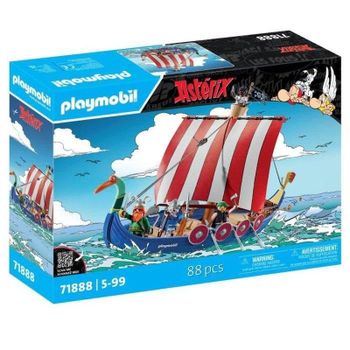Playmobil Astérix Barco Pirata 71888 88 piezas