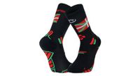 calcetines bv sport trail ultra 2 high  basque country  negros