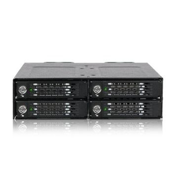 Caja PC Icy Dock ToughArmor MB720M2K-B M.2 Metal Negro Hot-swap SAS
