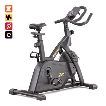 Bicicleta De Spinning Y Ergómetro - Reebok - Modelo Fr30  - Para Casa O Piso - Rueda De Inercia De 18 Kg - Pantalla Led