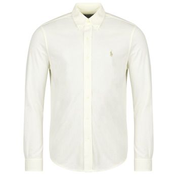 Polo Ralph Lauren Camisa manga larga CAMISA AJUSTADA CON CUELLO ABOTONADO EN POLO FEATHERWEIGHT para hombre