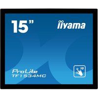 iiyama prolite tf1534mc-b6x 15 lcd touchscreen monitor - black black