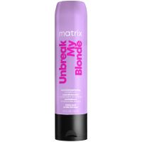 matrix total results unbreak my blonde strengthening conditioner for chemically over-processed hair 300ml