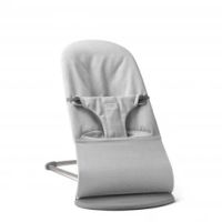 hamaca bliss babybjorn material woven  melange color gris claro