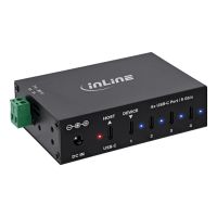 hub inline 4 puertos usb-c 5 gbs modelo 35396d con adaptador ac
