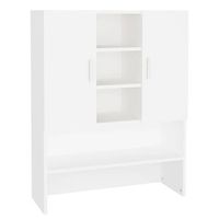 armario de lavadora blanco 705x255x90 cm vidaxl