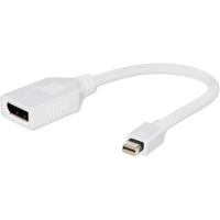 gembird a-mdpm-dpf-001-w adaptador mini displayport a displayport machohembra blanco