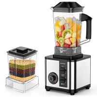 licuadora y molinillo multifuncion de 25l procesador de alimentos de alta velocidad maquina para hacer smoothies licuadora electrica para jugos trituradora de hielo para frutas verduras y