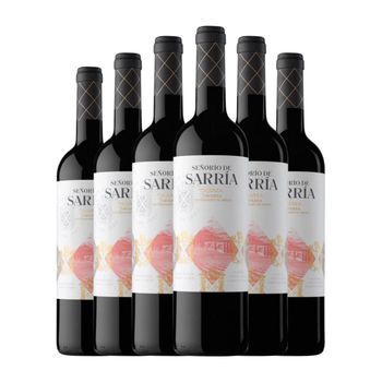 Señorío De Sarría Vino Tinto Navarra Crianza 75 Cl 14% Vol. (pack De 6 Unidades)
