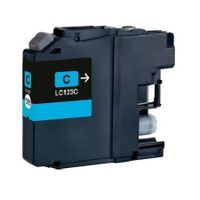 compatible cyan brother lc123c ink cartridge