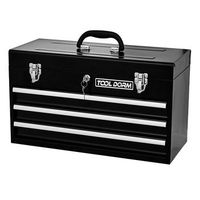 caja de herramientas - mueble para garaje - acero - negro 515x231x30cm