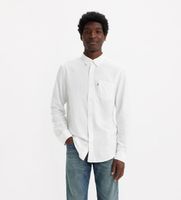 levis para hombre 85746-0140 camisa sunset 1 pocket standard blanco s casual algodon manga larga