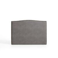 cabecero ambar para cama de 80 de tela gris 115x115x8 matris