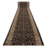 alfombra de pasillo heat-set royal adr 1745 negro 70 cm 70x360 cm
