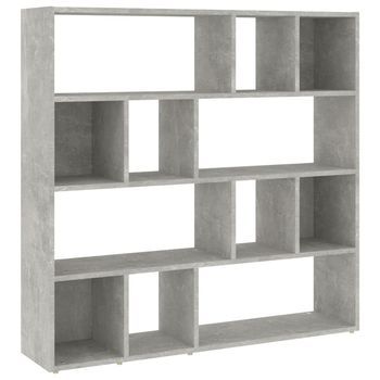 Estantería/divisor De Espacios Gris Hormigón 105x24x102 Cm Vidaxl