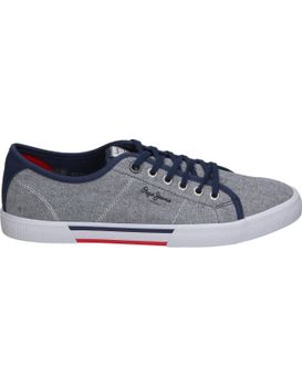 Zapatillas Bajas Para Hombre Pepe Jeans Pms30817-564 Gris 43