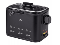 freidora - jata fr5600 potencia 1000 w capacidad 13 l cuba antiadherente negro
