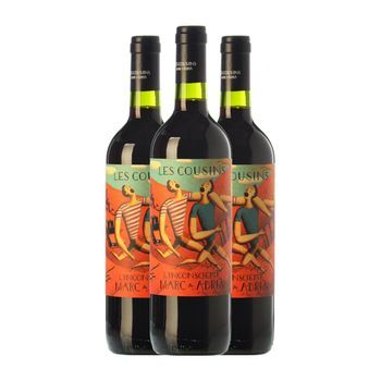 Les Cousins Vino Tinto L'inconscient Priorat Crianza 75 Cl 14.5% Vol. (pack De 3 Unidades)