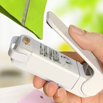 Mini máquina de sellado de bolsas Hea, sellador de paquetes, bolsas de plástico térmico para alimentos