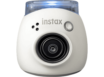 Cámara instantánea - Fujifilm INSTAX Pal, De bolsillo, Autodisparador, Memoria interna 50 fotos, Ranura SD, Bluetooth, Blanco