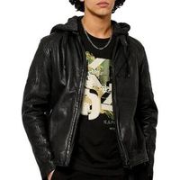 kaporal cazadora de cuero kp luine para hombre