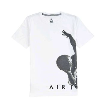 Camiseta Nike Air Jordan Flying Dreams White Junior