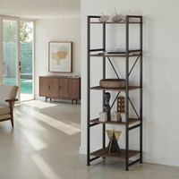 estanteria 475 x 345 x 1515cm madera industrial oscura