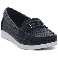 laura biagiotti mocasines mocassino navy para mujer