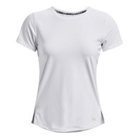 under armour isochill 200 laser camiseta de manga corta mujeres-blanco
