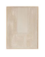 cuadro decorativo pintado a mano al oleo con marco blanco 80x100cm