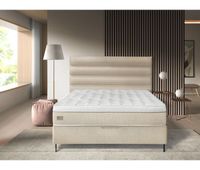 canape tapizado con patas en l 180x200cm crudo viena hilding