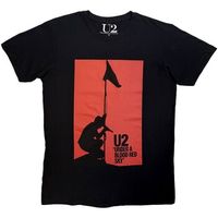 u2 camiseta blood red sky para mujer