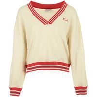 fila jersey julianne varsity crew para mujer